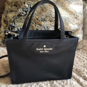 Kate Spade black satchel/crossbody bag